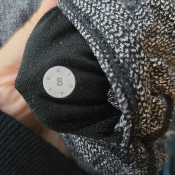 Lululemon Wunder Under Hi-Rise Leggings Size 8 Heathered Black - Picture 5 of 6